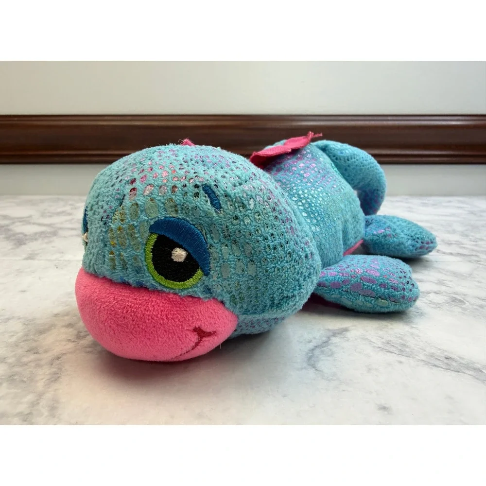 Cutetitos Partyitos Blue Dragon Plush Shimmer Basic Fun 39189 Collectible 7.5